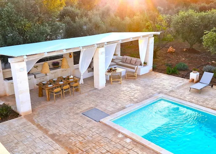 Vakantiehuis Trulli Tramontana - Private Pool Ostuni