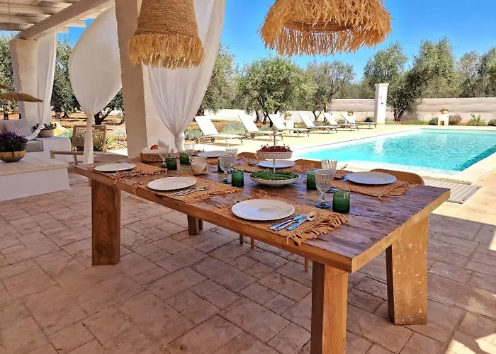 Vakantiehuis Trulli Tramontana - Private Pool Ostuni